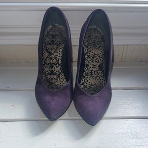 BCBG Paris Purple Heels